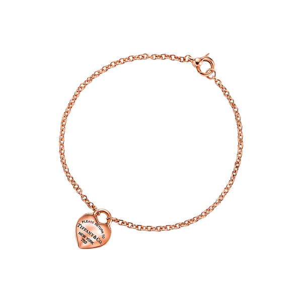 Return To Tiffany Brazalete Full Heart Rose Gold