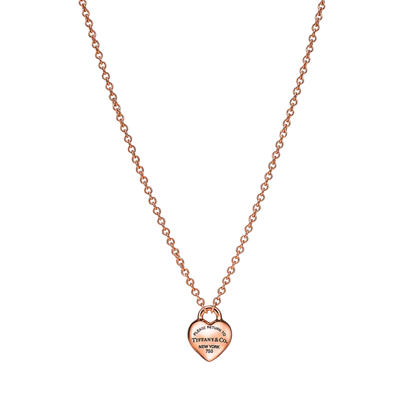 Return To Tiffany Colgante Full Heart Rose Gold