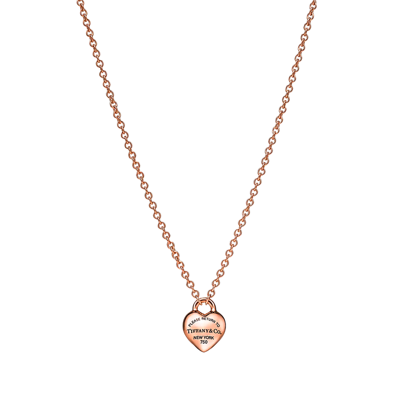 Return To Tiffany Colgante Full Heart Rose Gold