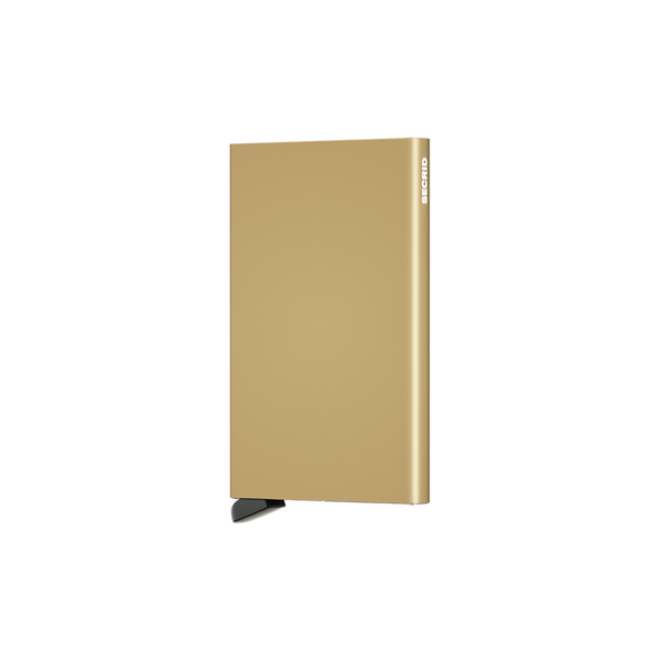 Cardprotector Aluminium Gold