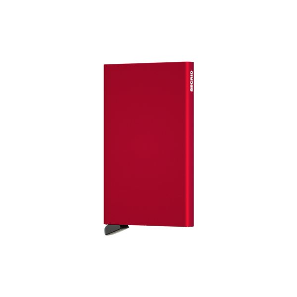 Cardprotector Aluminium Red