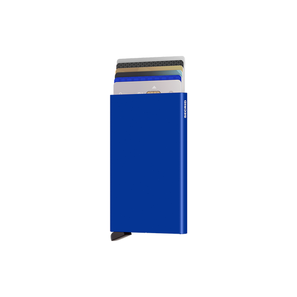 Cardprotector Aluminium Blue