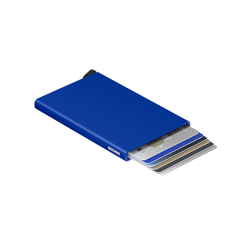 Cardprotector Aluminium Blue