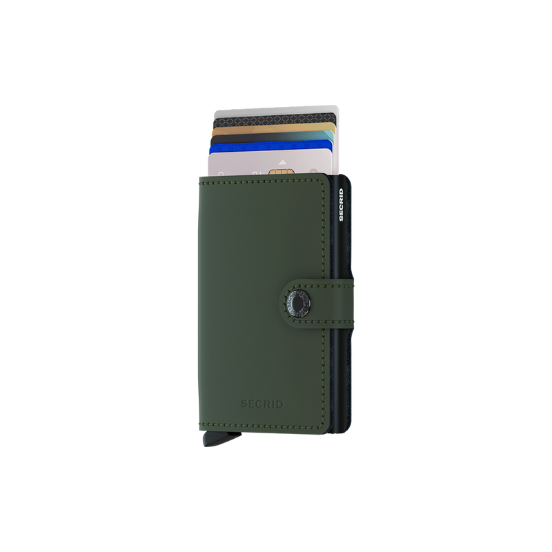 Miniwallet Matte Green-Black