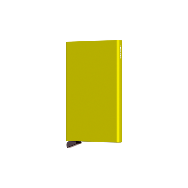 Cardprotector Aluminium Lime