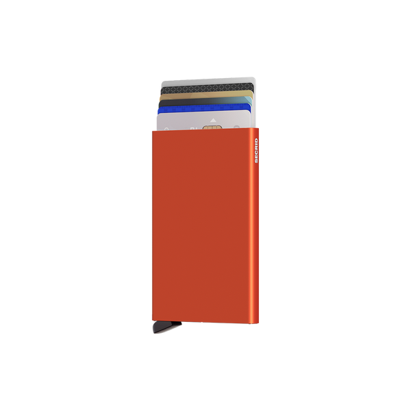 Cardprotector Aluminium Orange