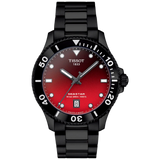 Reloj para Hombre Seastar 1000 Quartz 40mm Negro y Rojo