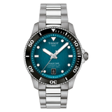 Reloj para Hombre Seastar 1000 Powermatic 80 40mm Plata y Teal