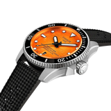 Reloj para Hombre Seastar 2000 Automático 44mm Naranja y Caucho