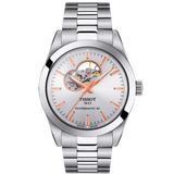 Reloj para Hombre Gentleman Powermatic 80 Open Heart Plata