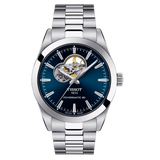 Reloj para Hombre Gentleman Powermatic 80 Open Heart Plata y Azul