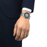Reloj para Hombre Chemin Des Tourelles Skeleton Plata y Azul