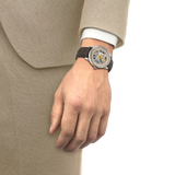 Reloj para Hombre Chemin Des Tourelles Skeleton Marrón