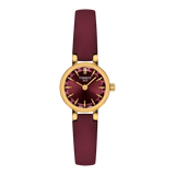 Reloj para Mujer Lovely Round Cuarzo 19.5mm Burdeos y Cuero