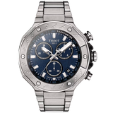 Reloj para Hombre T-Race Chronograph Plata y Azul