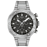 Reloj para Hombre T-Race Chronograph Plata y Negro