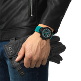 Reloj para Hombre T-Race Quartz Chronograph Turquesa