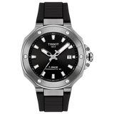 Reloj para Hombre T-Race Powermatic 80 41mm Negro y Plata
