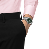Reloj para Hombre Ballade 40mm Plata y Verde Oscuro
