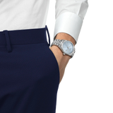 Reloj para Hombre Ballade 40mm Plata y Azul Hielo