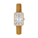Reloj para Mujer SRV Cuarzo 30mm Plata y Cuero