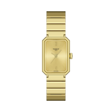 Tissot SRV 30mm Dorado y Champán - vista frontal