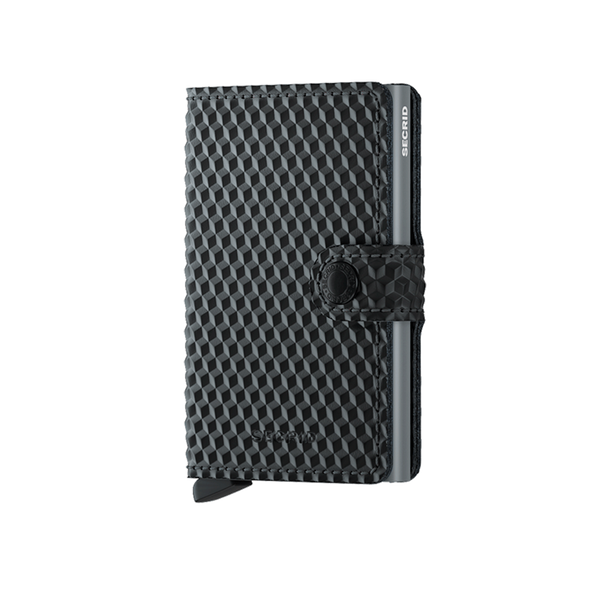 Miniwallet Cubic Black-Titanium