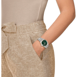 Reloj para Mujer PRX 35mm Plata y Verde