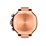 Reloj para Hombre T-Race Chronograph Negro y Oro Rosa