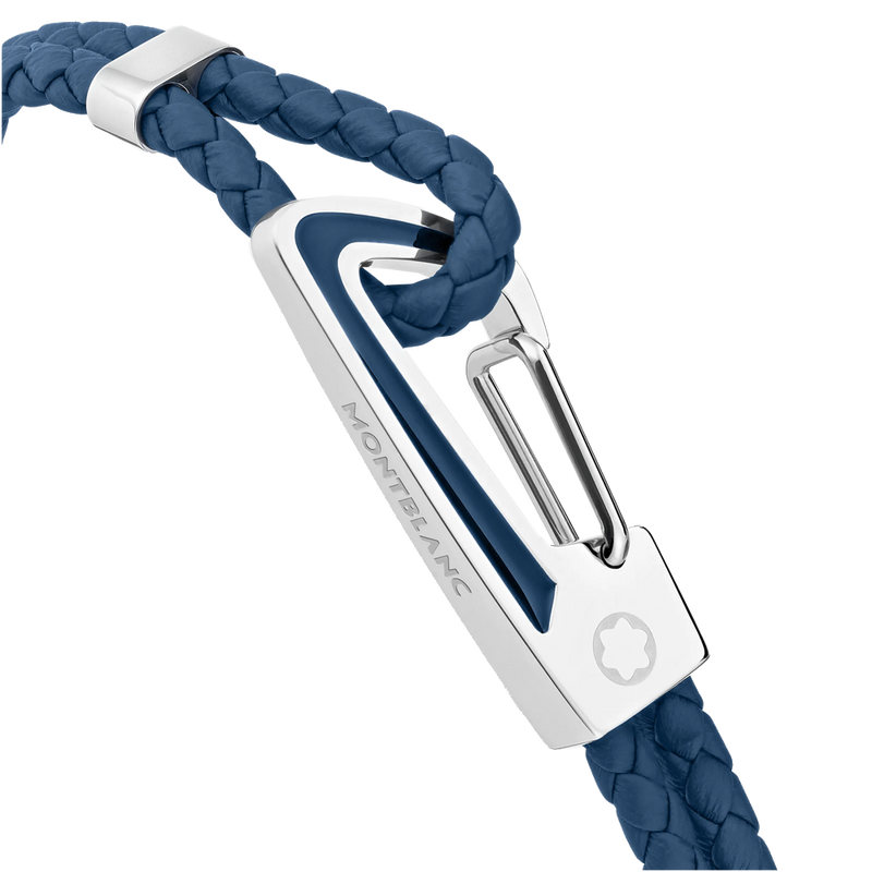 Pulsera de Piel Trenzada Carabiner Small