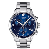 Reloj para Hombre Chrono XL Classic Plata y Azul