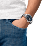 Reloj para Hombre Chrono XL Classic Plata y Azul