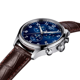Reloj para Hombre Chrono XL Classic Marrón y Azul