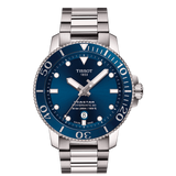 Reloj para Hombre Seastar 1000 Powermatic 80 Plata y Azul