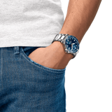 Reloj para Hombre Seastar 1000 Powermatic 80 Plata y Azul
