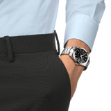 Reloj para Hombre Gentleman Powermatic 80 Silicium Plata y Negro