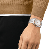 Reloj para Hombre PRX Powermatic 80 Plata y Oro Rosa