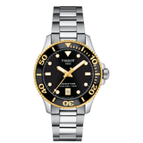 Reloj para Mujer Seastar 1000 36mm Plata y Negro