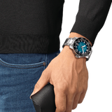 Reloj para Hombre Seastar 2000 Professional Powermatic 80 Plata y Azul